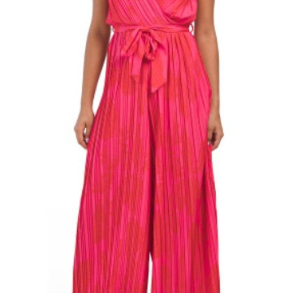 Beyond Words Jumpsuit - Red Size Small, NWT